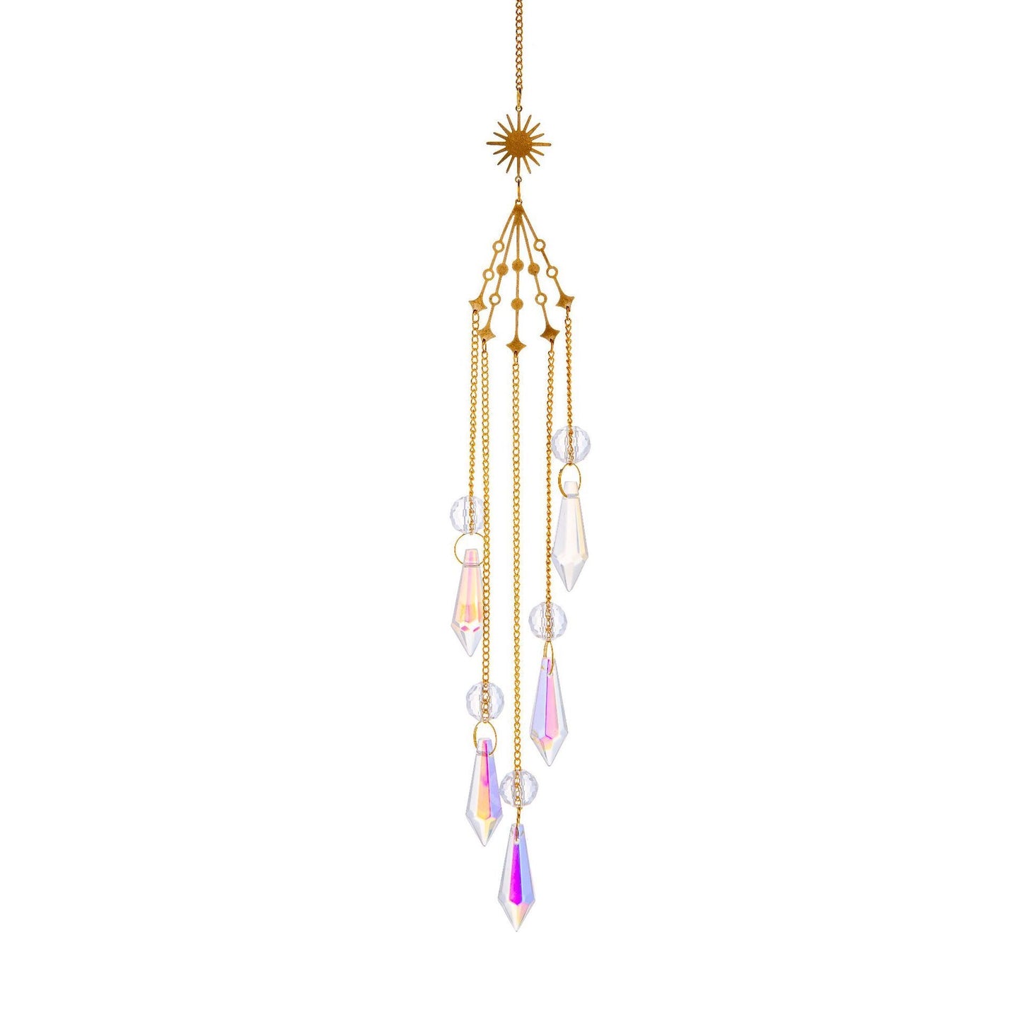 🆕[P035]   Crystal SunCatcher-Diy Wind Chime Pendant