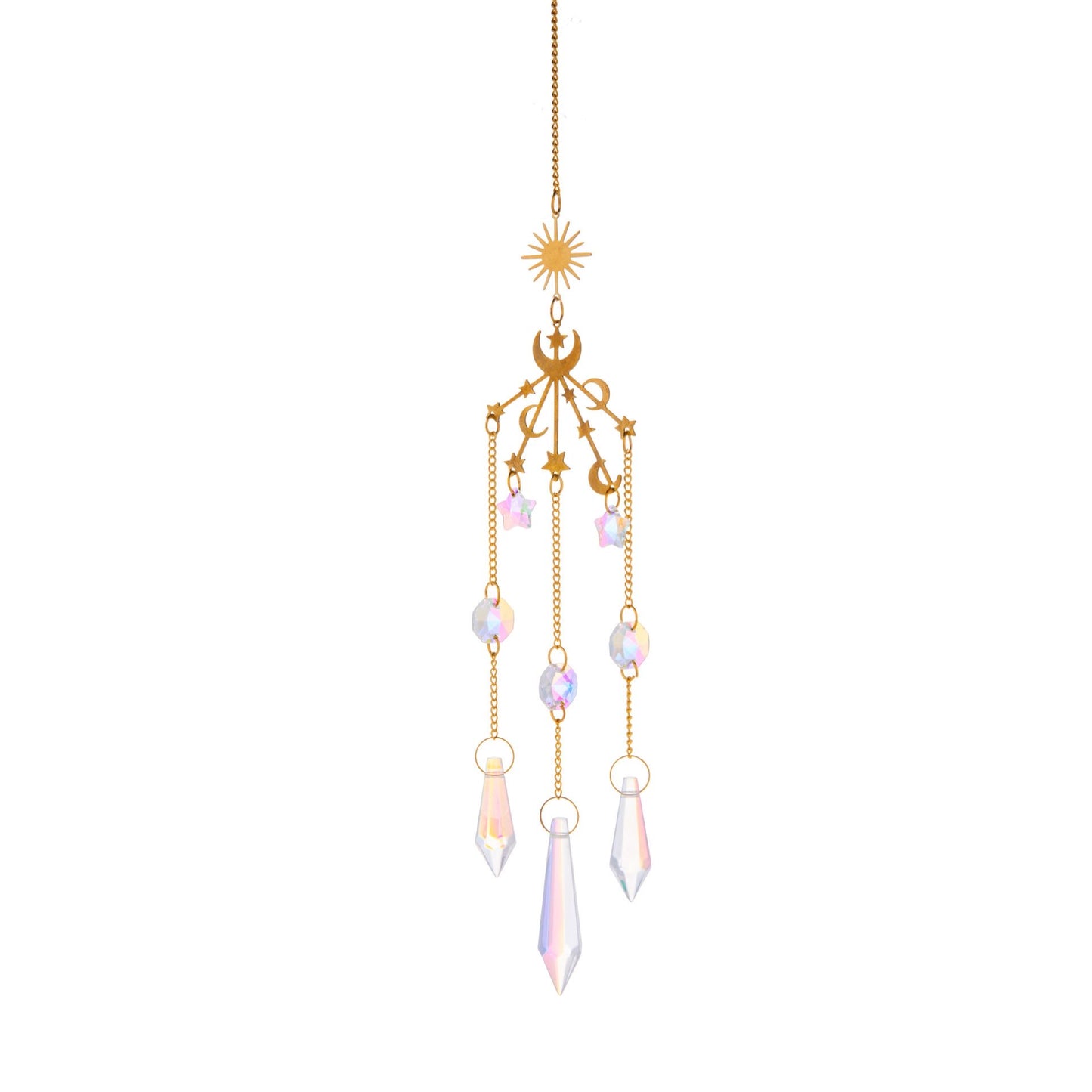 🆕[P035]   Crystal SunCatcher-Diy Wind Chime Pendant