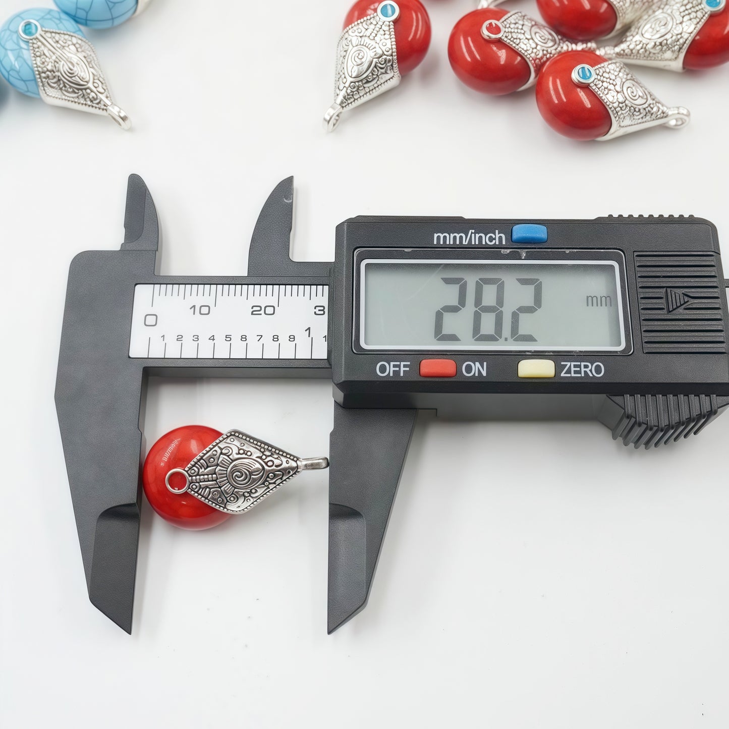 [P032]   Nepal National Style Ice Pendant-High Quality Vintage Pendant