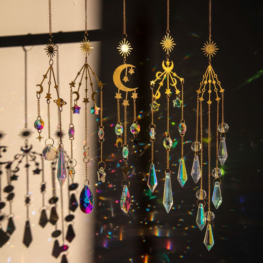 🆕[P035]   Crystal SunCatcher-Diy Wind Chime Pendant