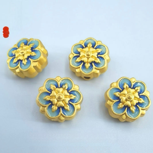[P039]   Color-Retaining Ancient Method Golden Sunflower(11MM)