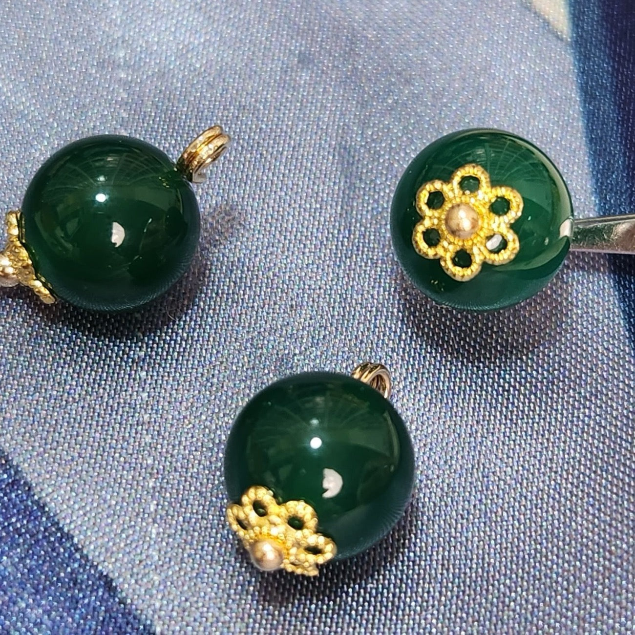 🆕[P041]   ⚪Natural Jadeite Agate Beads(10MM)