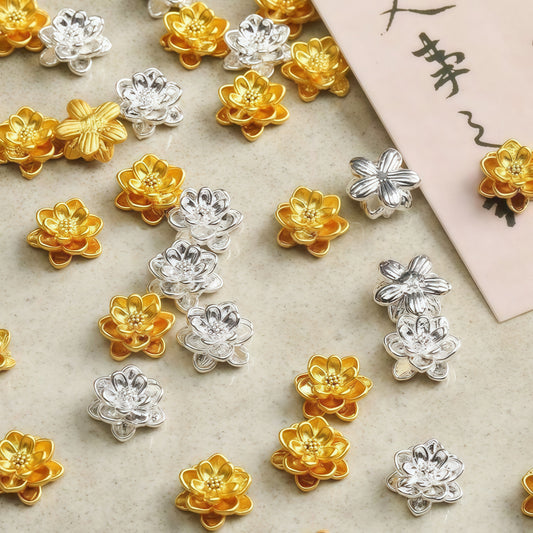 🆕[P043]   Retro Alloy Lotus Spacer