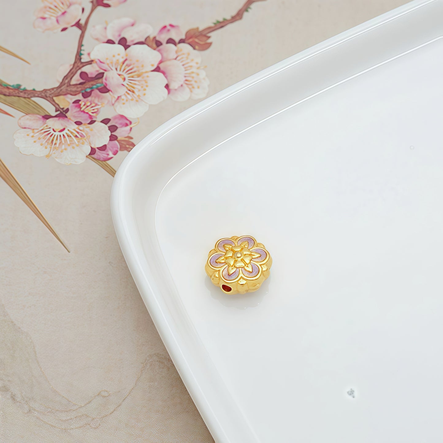 [P039]   Color-Retaining Ancient Method Golden Sunflower(11MM)