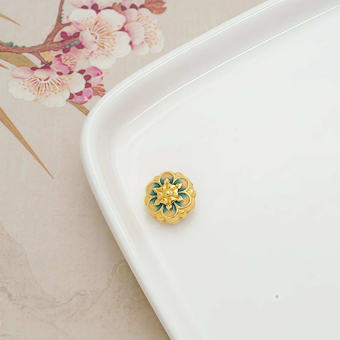 [P039]   Color-Retaining Ancient Method Golden Sunflower(11MM)