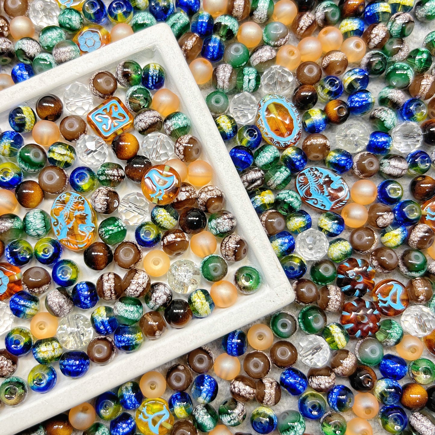 [A056]   Earthy Vibes-High Quality Glass Bead