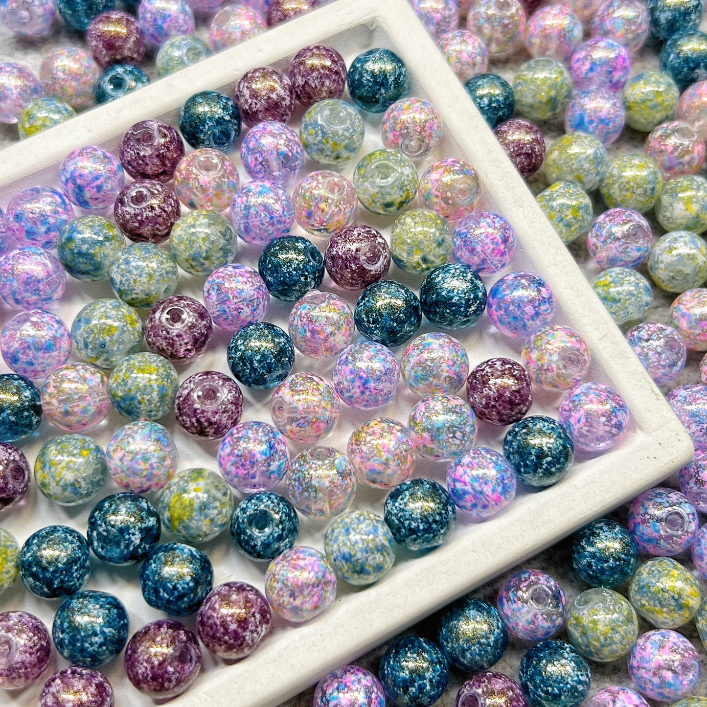 [A060]   Nebula Berries-High Quality Glass Beads