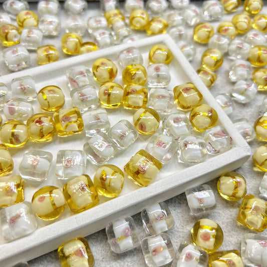 [A061]   Flowing Honey-High Quality Glass Beads