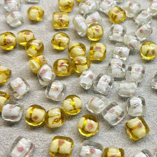 [A061]   Flowing Honey-High Quality Glass Beads