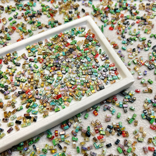 [A064]   Cubist Shards-High Quality Picasso TiLa Beads