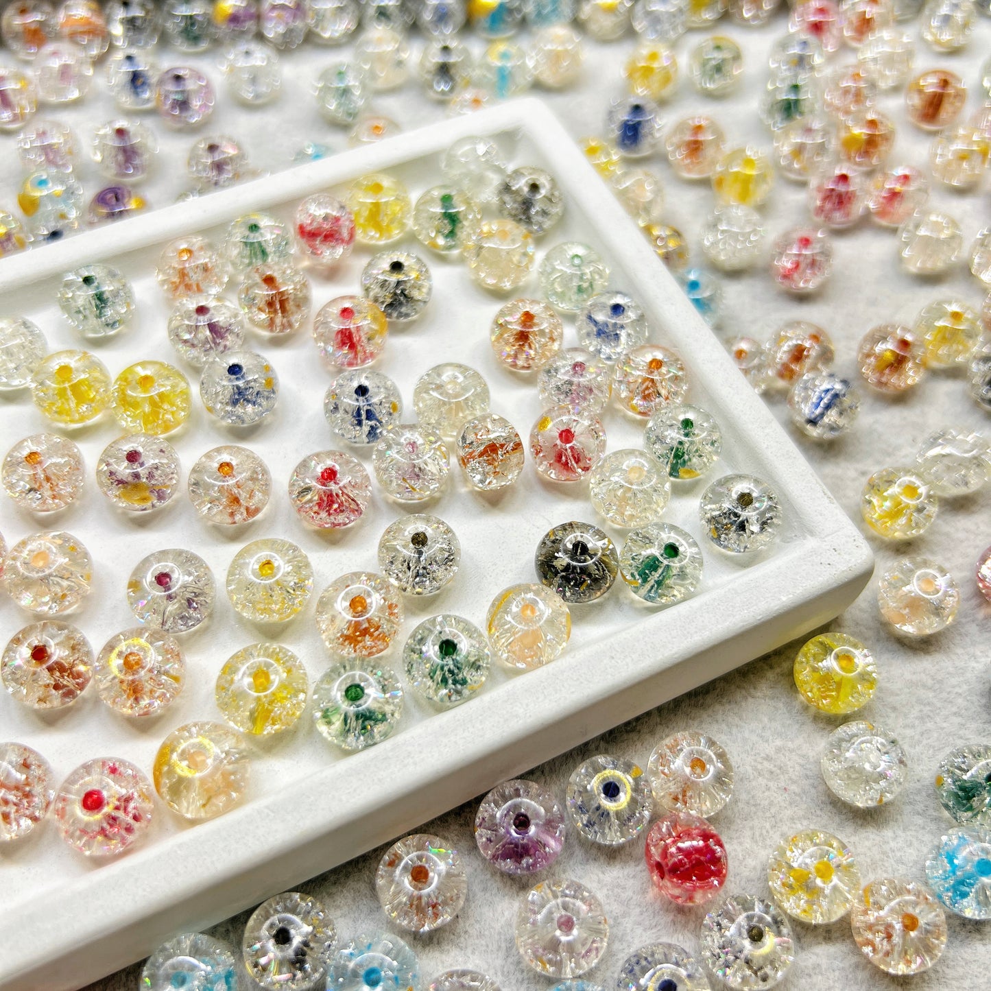 [A065]   Gleam Star-High Quality Glass Beads