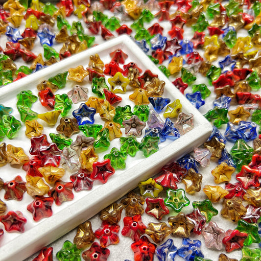 🆕[A073]   Bloom Bells-High Quality Glass Beads