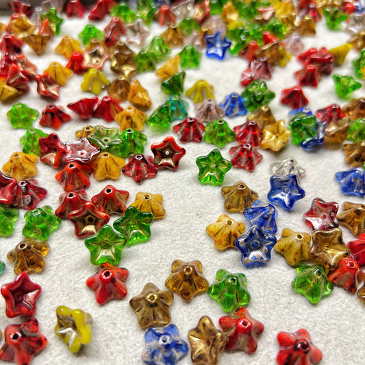 🆕[A073]   Bloom Bells-High Quality Glass Beads