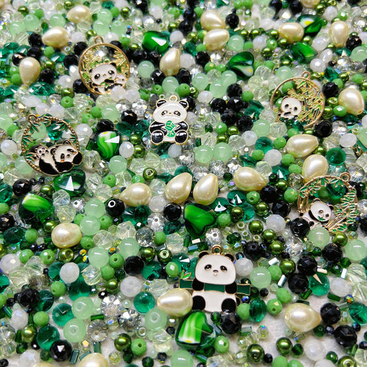 🆕[S062]   Panda Love🌈✨-High Quality Seed Beads