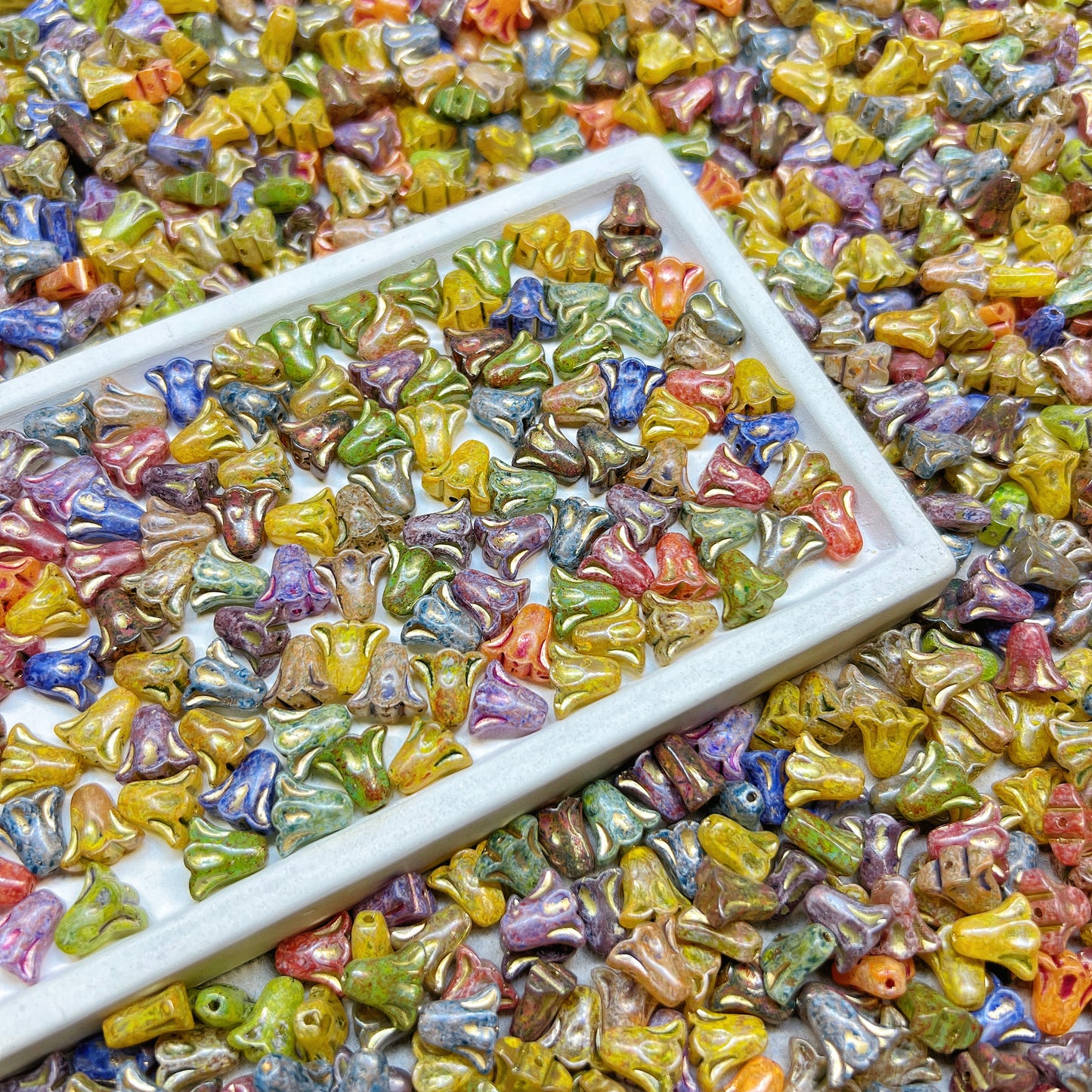 🆕[A086]   Bell Whisper-High Quality Glass Beads