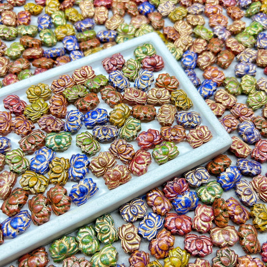 🆕[A090]   Lotus Flower-High Quality Glass Beads