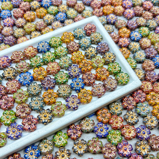 🆕[A092]   SunFlower-High Quality Glass Bead