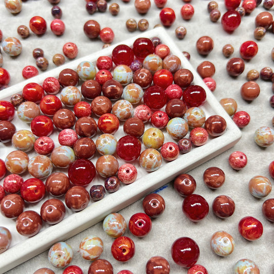 🆕[A094]   Love of Roses-High Quality Glass Bead