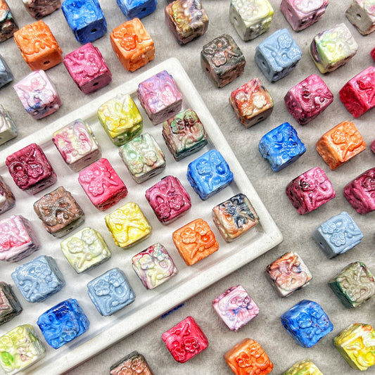 🆕[A098]   Clay Castle-High Quality Argil Bead