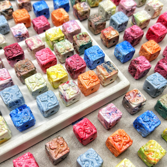 🆕[A098]   Clay Castle-High Quality Argil Bead