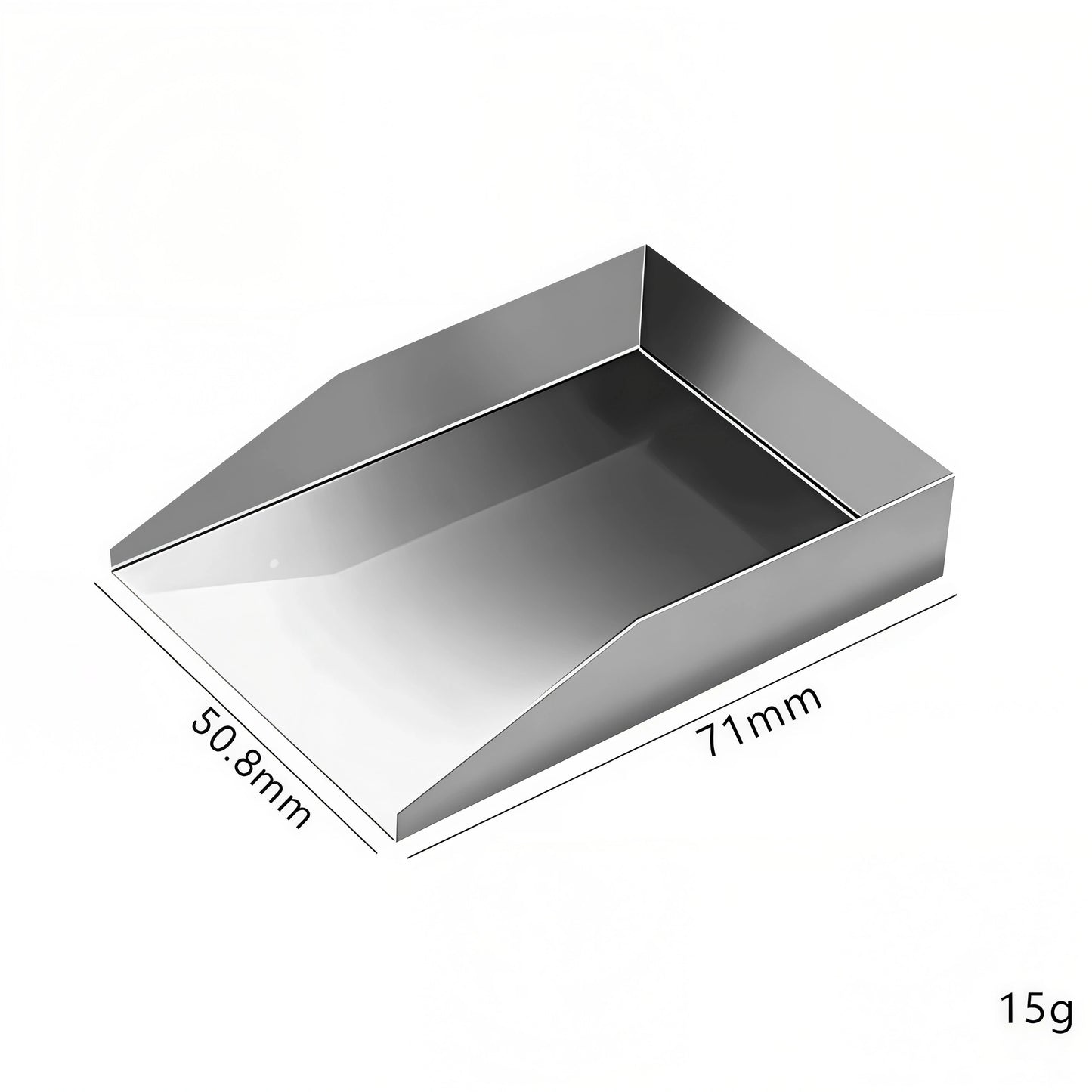 [M035]   Stainless Steel Mini Spatula