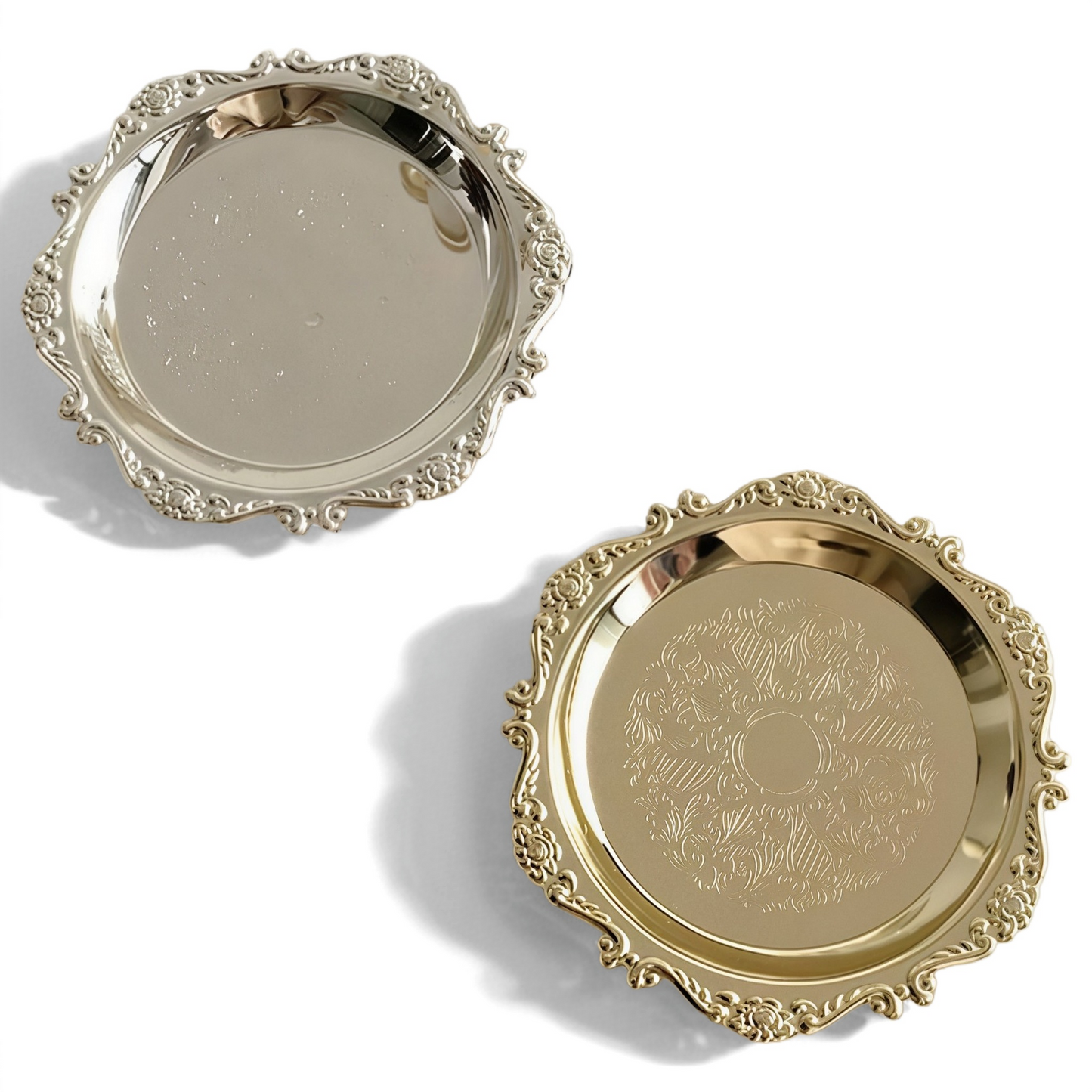 [P057]   Retro Engraved Metal(10CM)