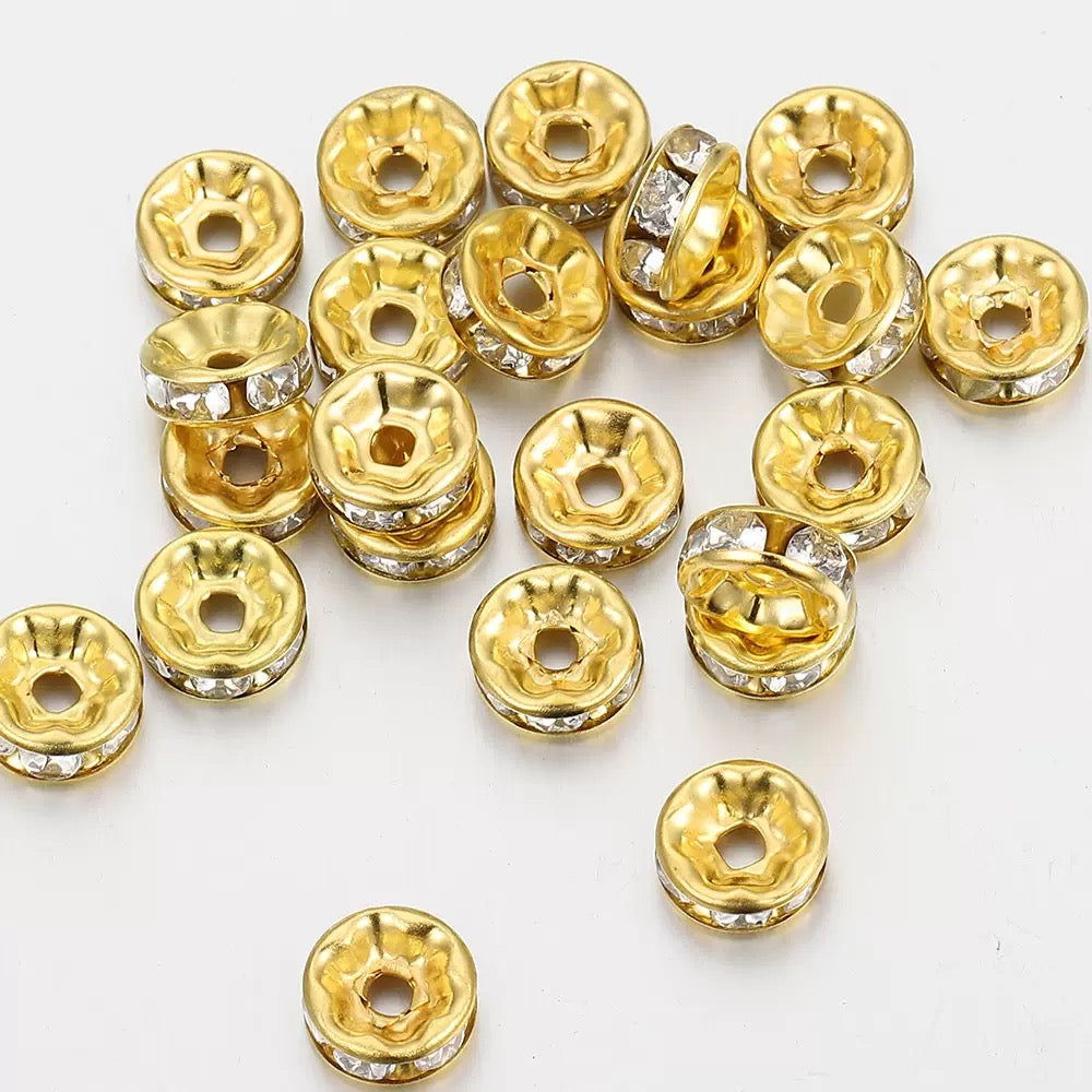 [P058]   Diamond Spacer-Material: Iron(10MM)