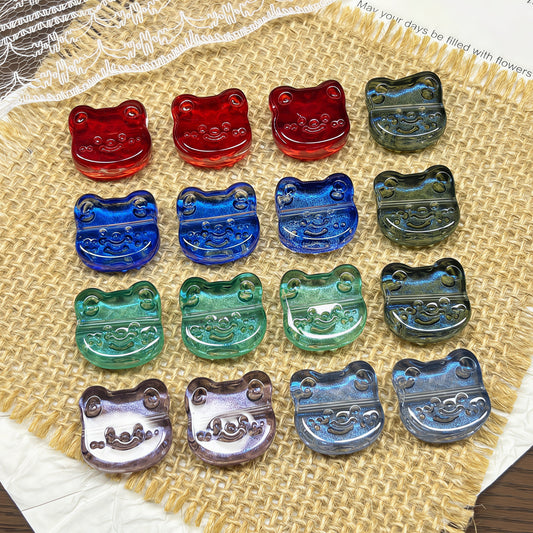🆕[A228]    Bear Family-High Quality Glass Bead