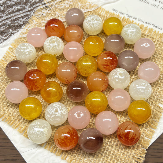 🆕[A227]    Apricot Milk-High Quality Glass Bead