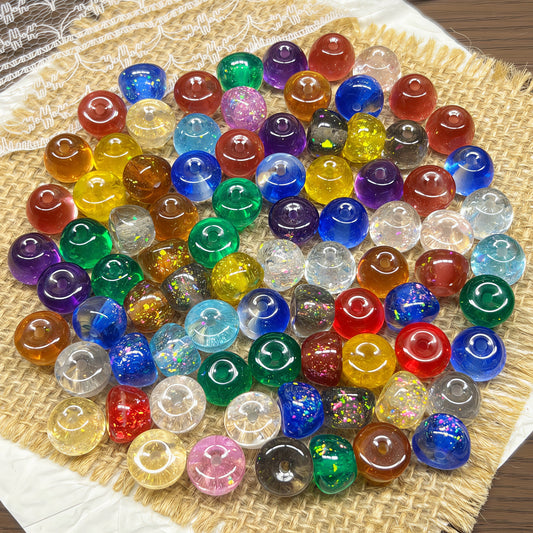 🆕[A277]    Aurora Gem（11*8MM）-High Quality Resin Bead