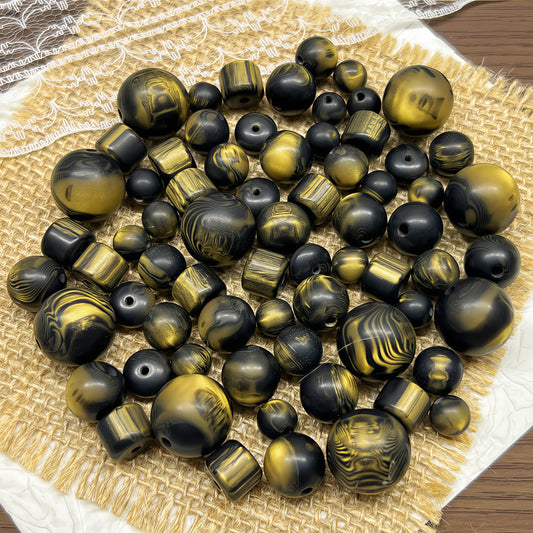 [A320]    Gilded Tiger-High Quality Resin Bead