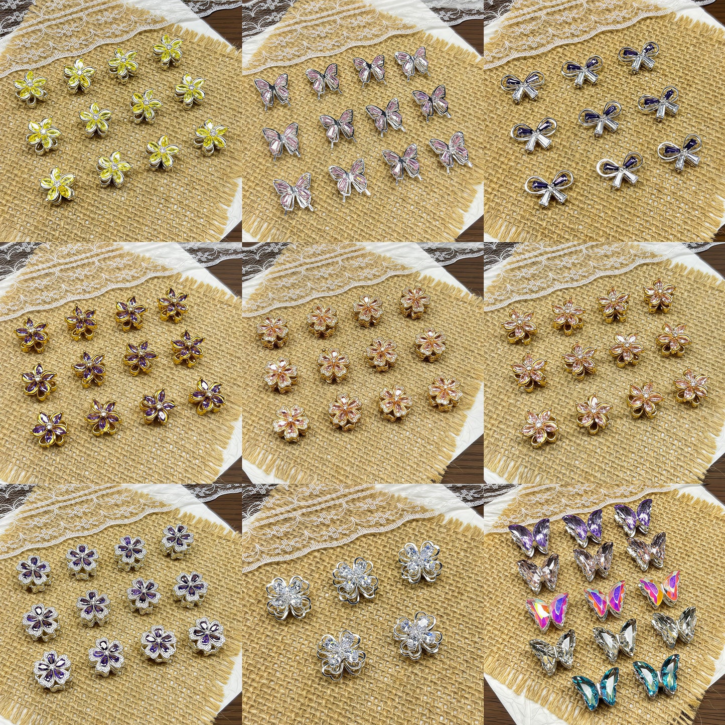 [P090] Six Styles Of High Quality Copper Accessories