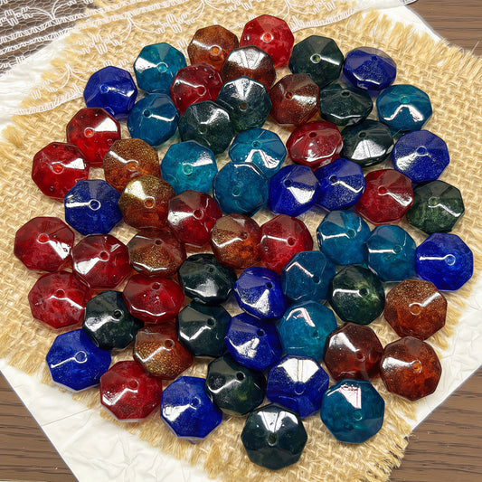 🆕[A396]    Galaxy Shard（14MM）-High Quality Glass Bead