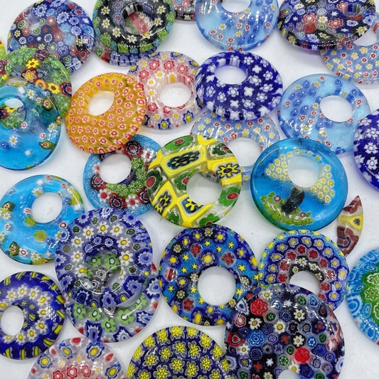 [A448]    Mileflori Glass Pendant