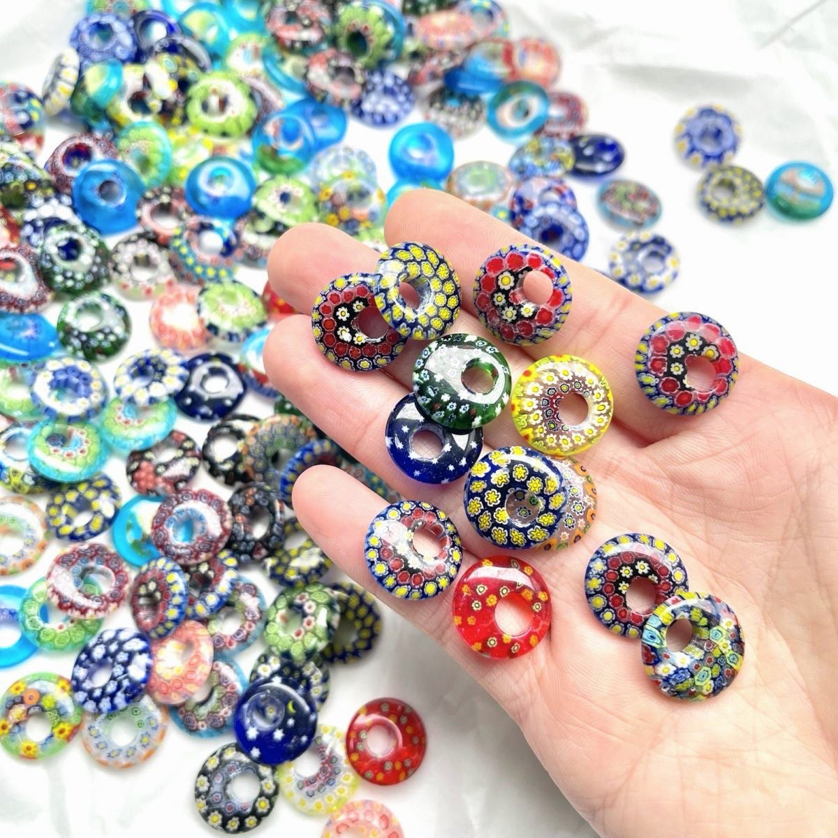 [A448]    Mileflori Glass Pendant
