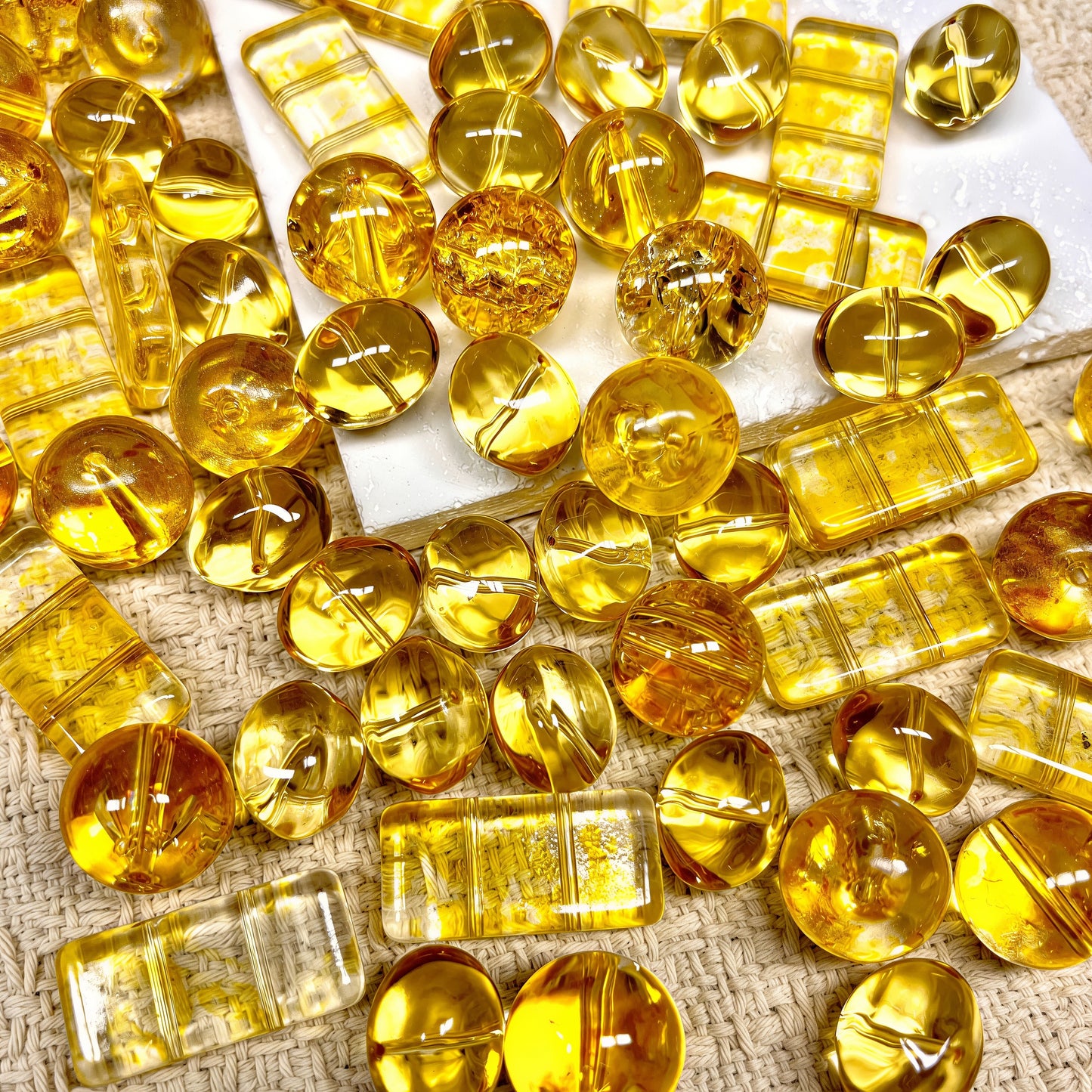 [A525]    Sunlight（16MM）-High Quality Glass Bead