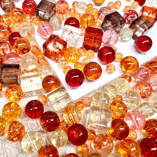[A540]    Boomie mix（6/10/12/14MM）-High Quality Glass Bead