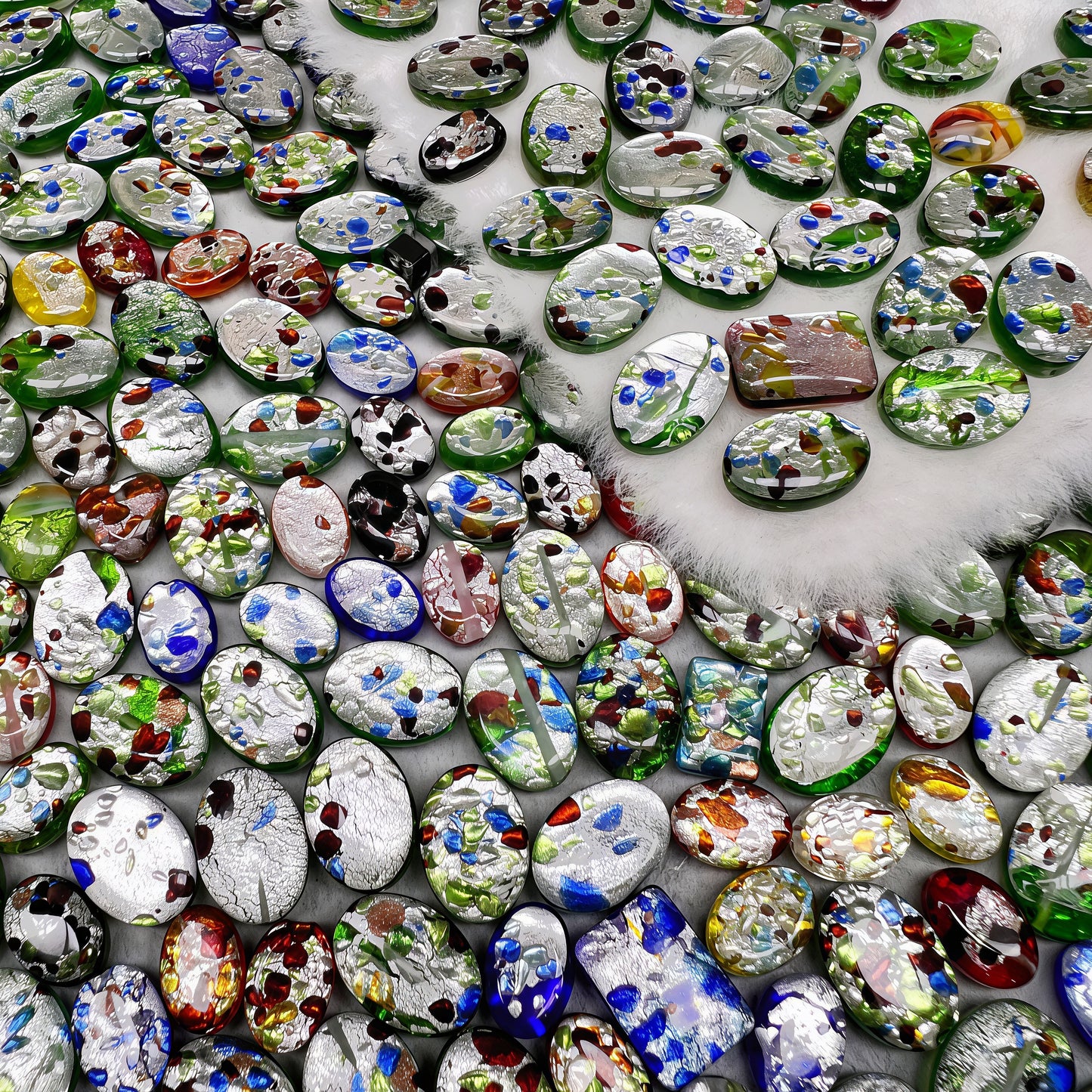 🆕[A553]    Vintage Handmade Glass-High Quality Glass Bead