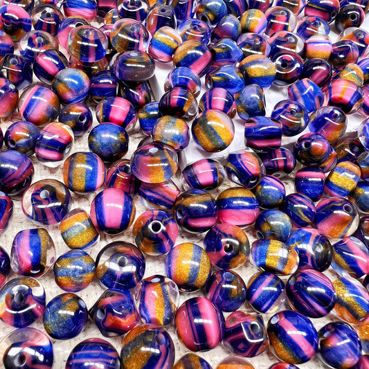 🆕[A547]    Galaxy Disco（12.5/12MM）-High Quality Resin Bead