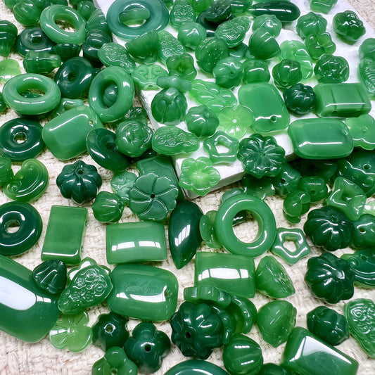 🆕[A548]    Jade Memories-High Quality Glass Bead