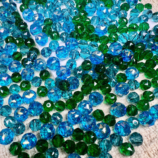 [A557]    Atlantis(8/10MM)-High Quality Glass Bead