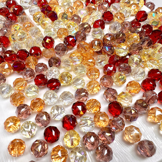 🆕[A565]    Ruby Champagne（10MM）-High Quality Glass Bead