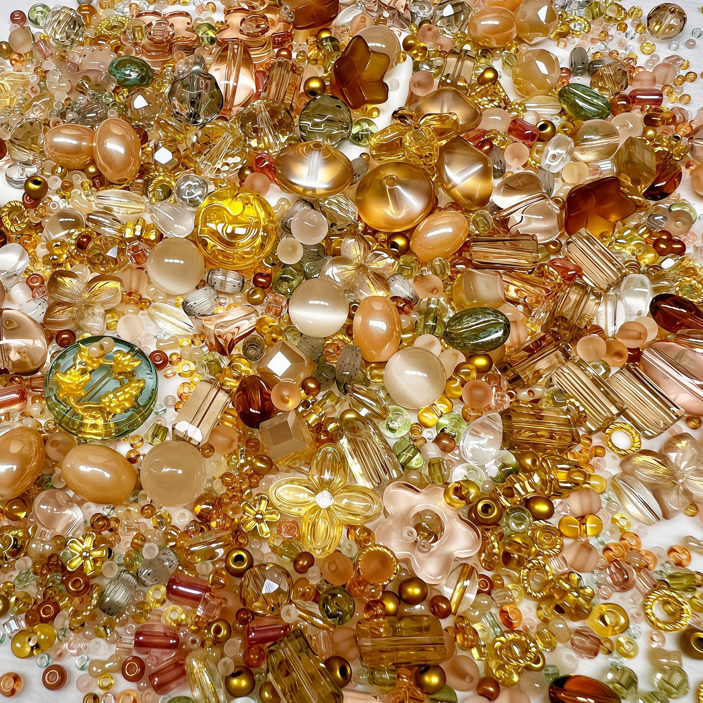 🆕[S578]    Liquid Gold-High Quality Seed Bead