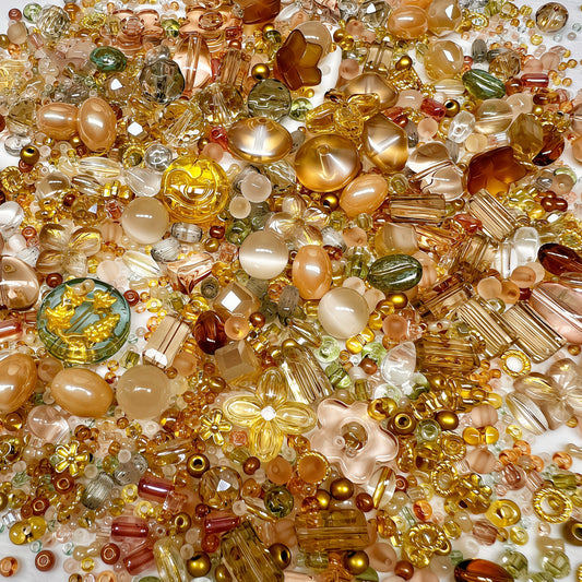 [S578]    Liquid Gold-High Quality Seed Bead