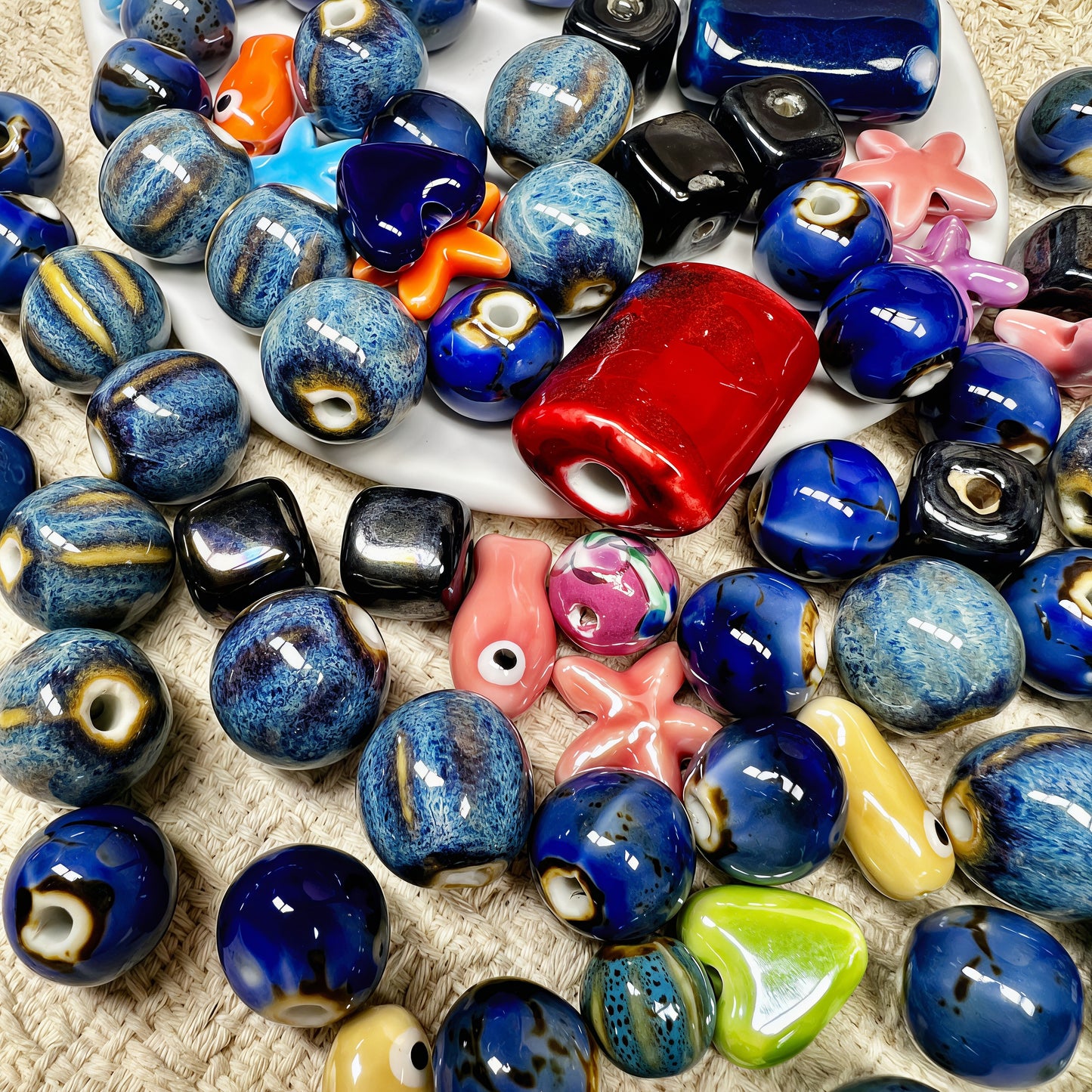 🆕[A580]    Coral Reef-High Quality Ceramic Bead
