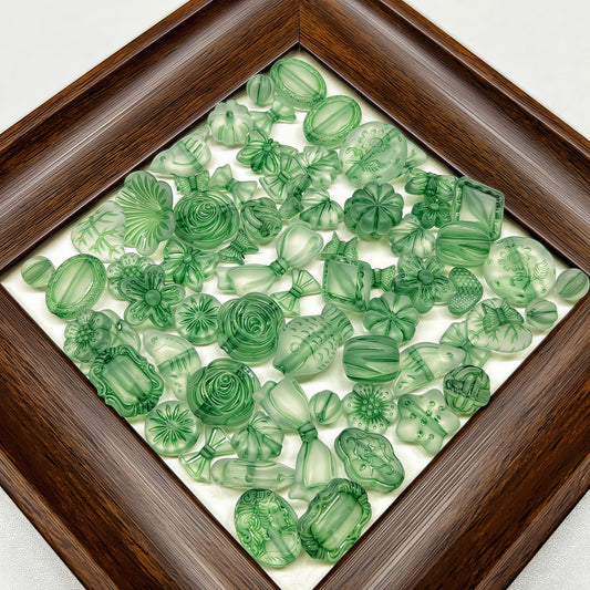 [A610]    Verdant Garden-High Quality Acrylic Bead