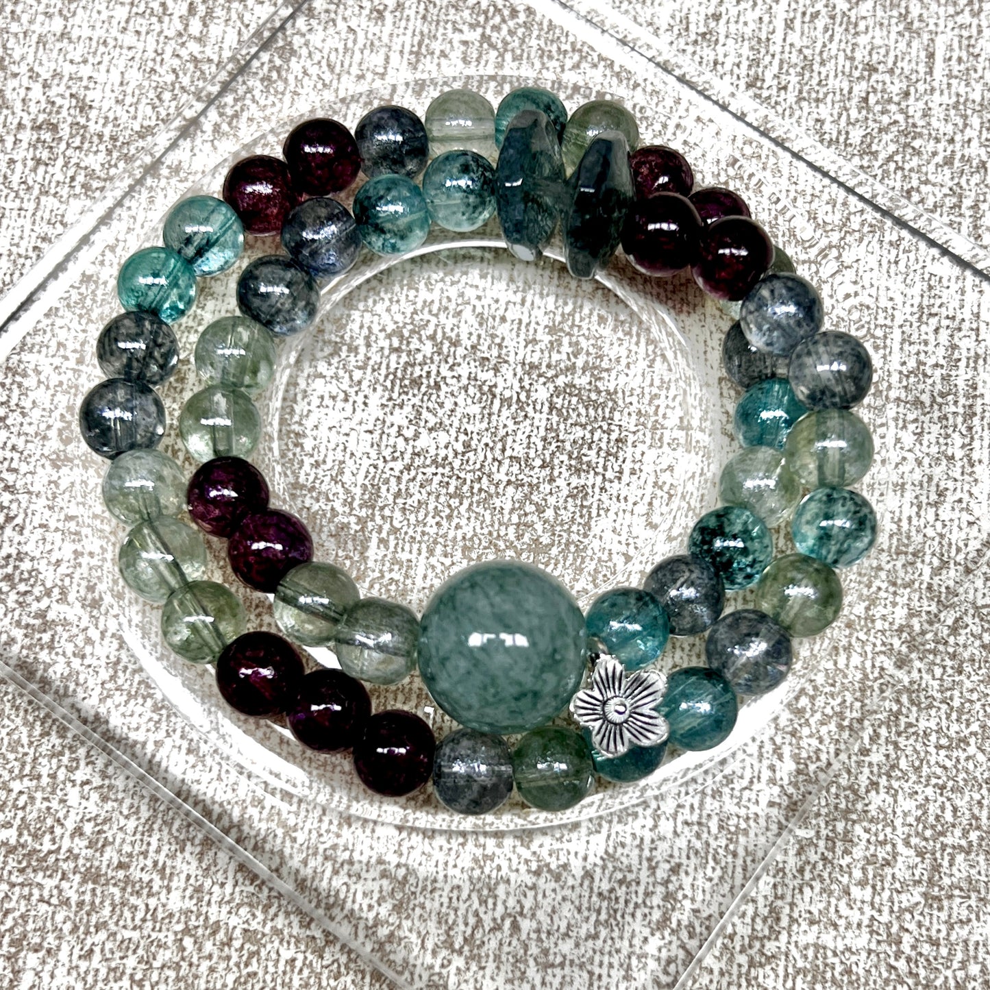 🆕[A631]    Forest Echo(8MM)-High Quality Glass Bead