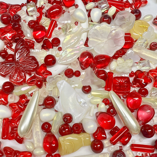 🆕 [S666]    Ruby Snow-High Quality Seed Bead