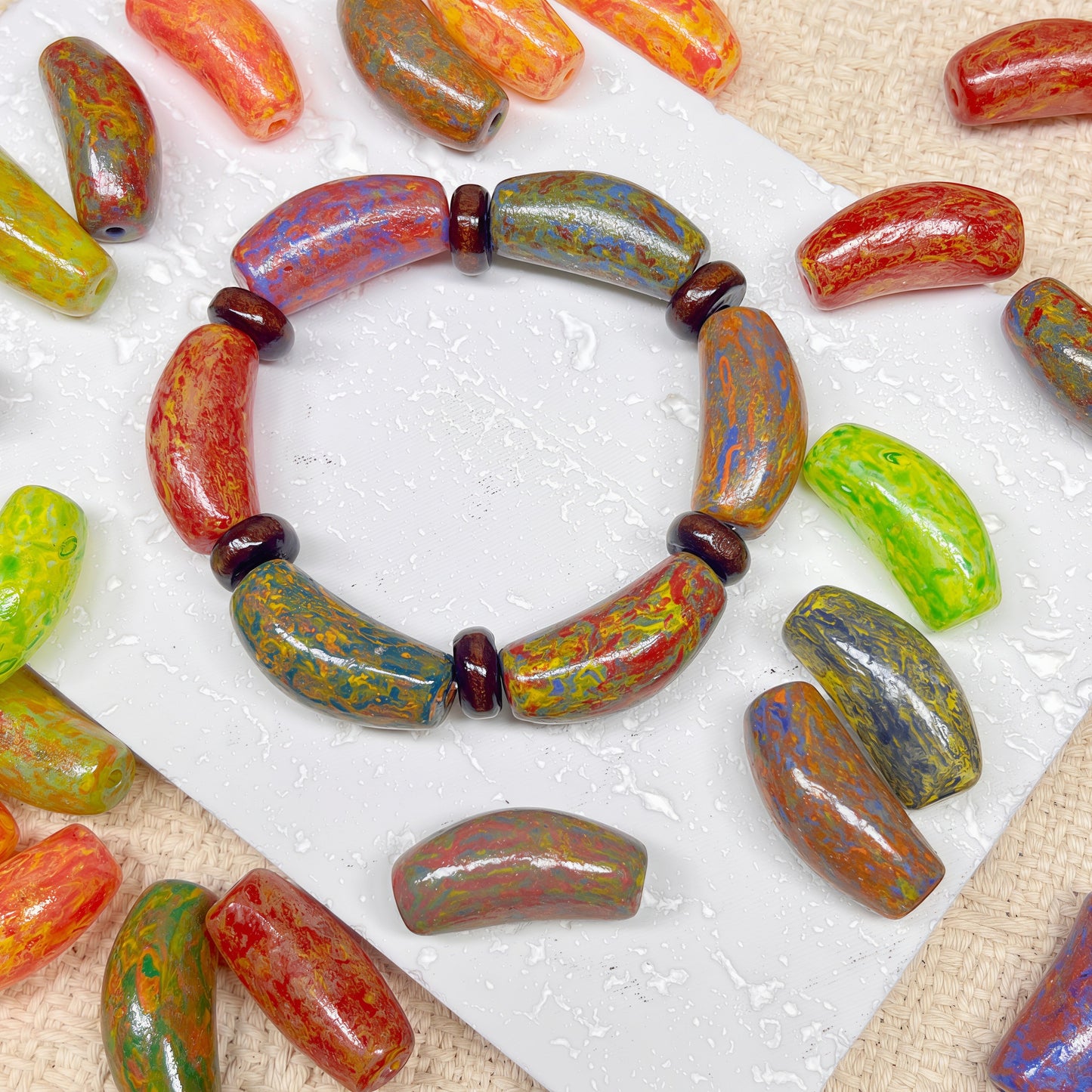 🆕 [A674]    Wild Canyon-High Quality Glass Bead