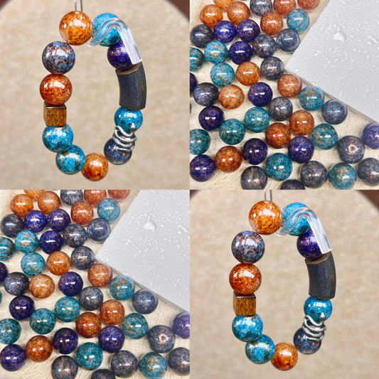 🆕 [A676]    Lagoon Treasure-High Quality Glass Bead